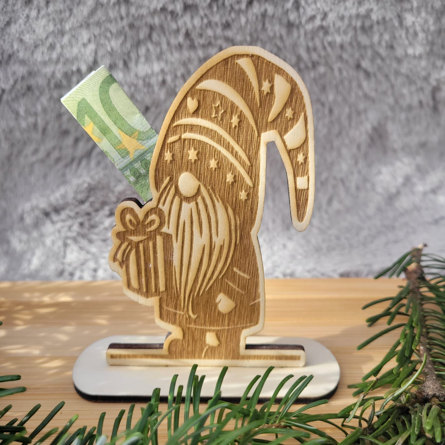 Weihnachtswichtel Tischkartenhalter