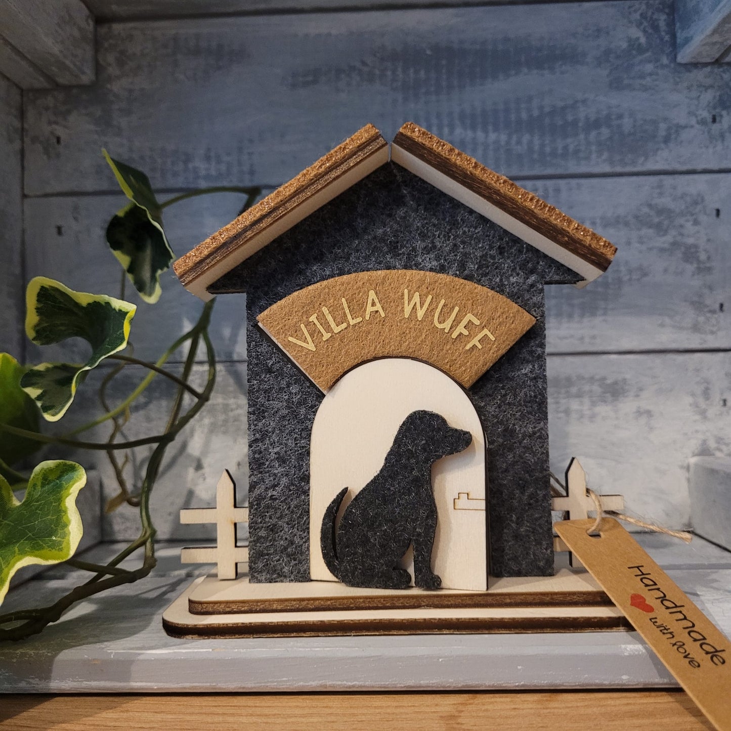 Tierisches Zuhause aus Filz & Holz