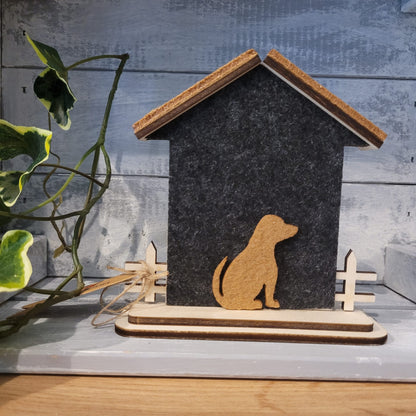 Tierisches Zuhause aus Filz & Holz