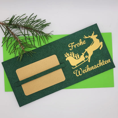 Gutscheinkarte aus Filz
